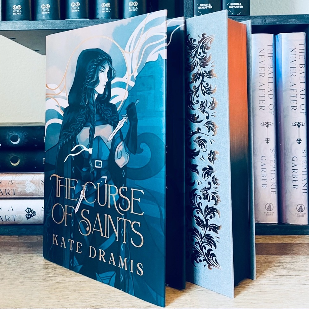 Fairyloot Exclusive Signed Edition The Curse of Saints by Kate Dramis